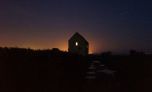 The chapel at night